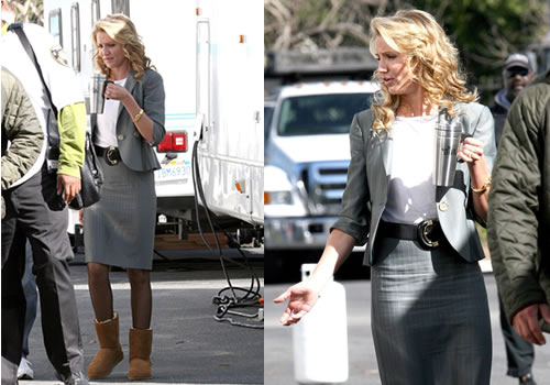 camsett1 Cameron Diaz sul set di My sisters keeper