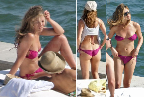jenniferbikkk Jennifer Aniston in bikini a Miami