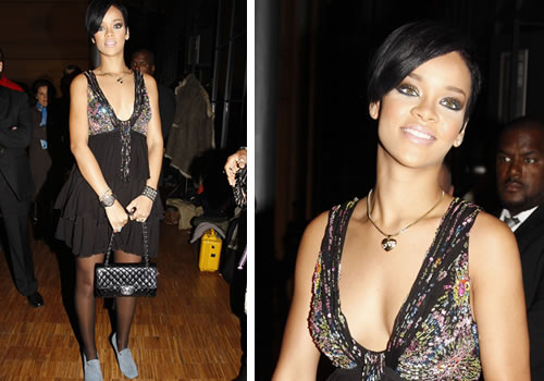 ririingiro Rihanna @ Paris fashion week