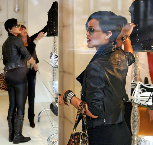 rivuit3 Rihanna ha occhi solo per Louis