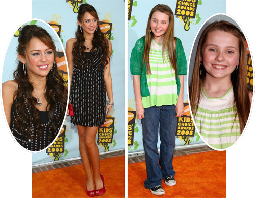 mileyabikids People @ Kids Choice Awards 2008