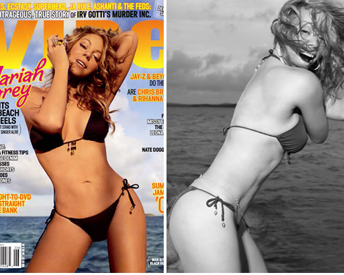 mariahvibe Mariah Carey in bikini per Vibe