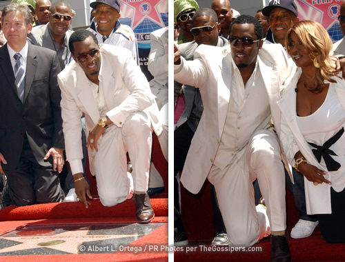 stellasiddy1 stellasiddy1 Diddy ha ricevuto una stella