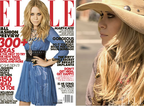 ellemkolsen1 Mary Kate Olsen per ELLE magazine