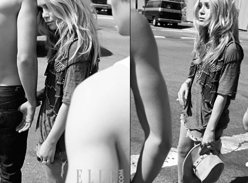 ellemkolsen3 Mary Kate Olsen per ELLE magazine