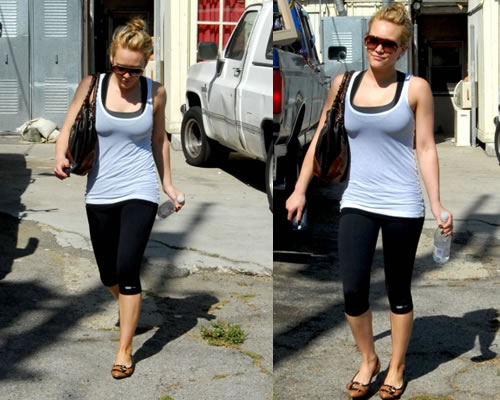 hilduffloveday2 Hilary Duff è super impegnata