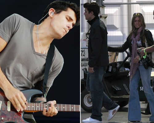 mayerconc Jennifer Aniston è la groupie di John Mayer