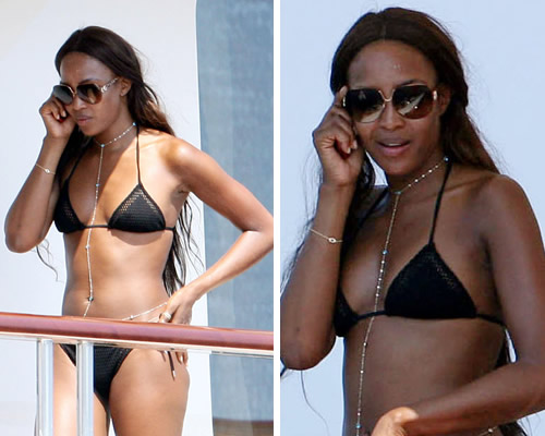 naomibik naomibik Naomi Campbell calma la rabbia a St Tropez