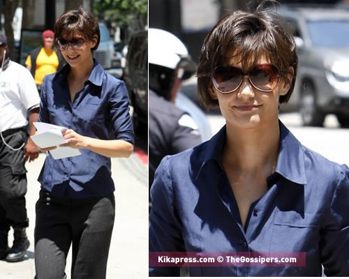 holmeselistone holmeselistone Katie Holmes sul set di Eli Stone