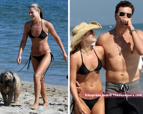 alilarterher Ali Larter si diverte in spiaggia