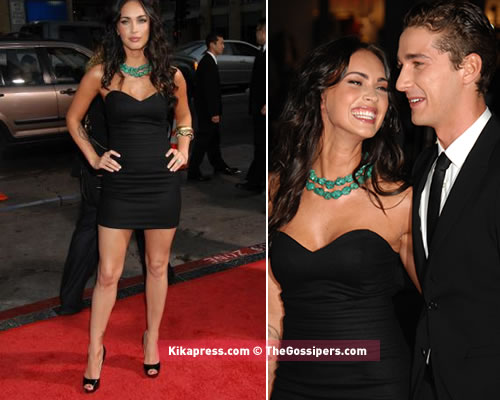 eagleye2 Shia LaBeouf porta Megan Fox alla premiere