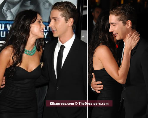 eagleye3 Shia LaBeouf porta Megan Fox alla premiere