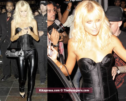 parispelle Paris Hilton in versione catwoman