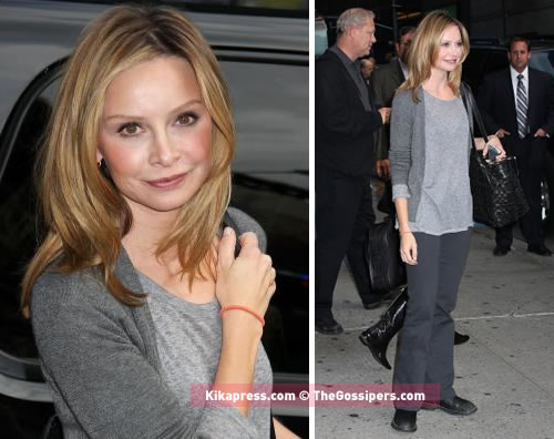 calista Calista Flockhart da David Letterman