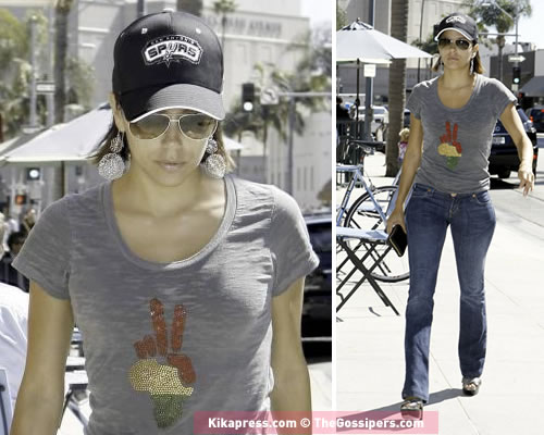 evetta Eva Longoria si esprime con i vestiti