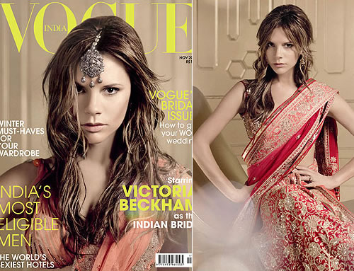 kikvicky Victoria Beckham per Vogue India