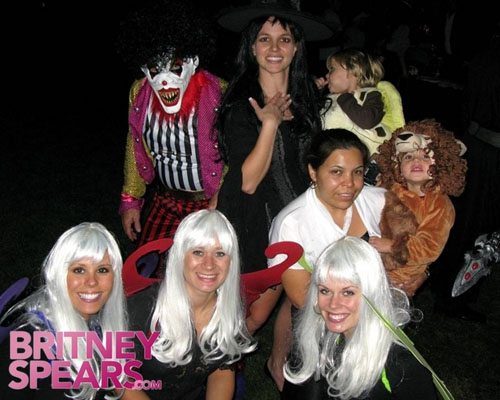 brit Halloween a casa Spears