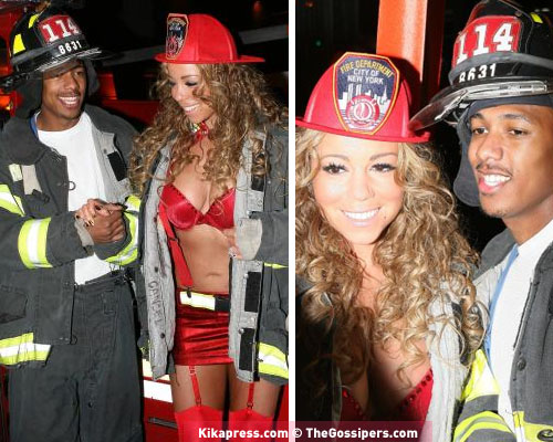 mariah Mariah Carey è una pompiera sexy