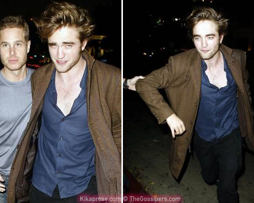 pattinson Robert Pattinson si gode il successo di Twilight