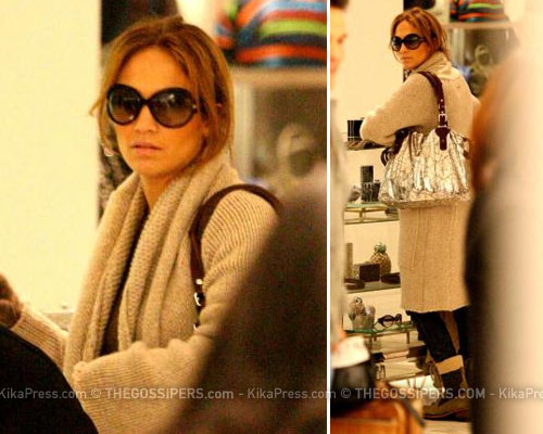 barne Jennifer Lopez compra i regali di Natale
