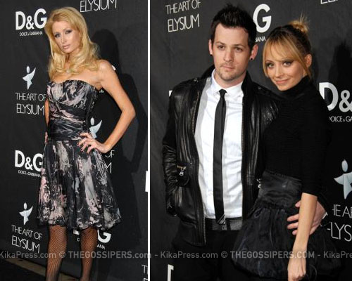 dgboutique Paris e Nicole per lapertura D&G