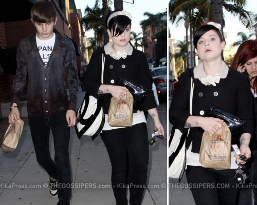 osbournetipo Kelly Osbourne fa shopping con Luke