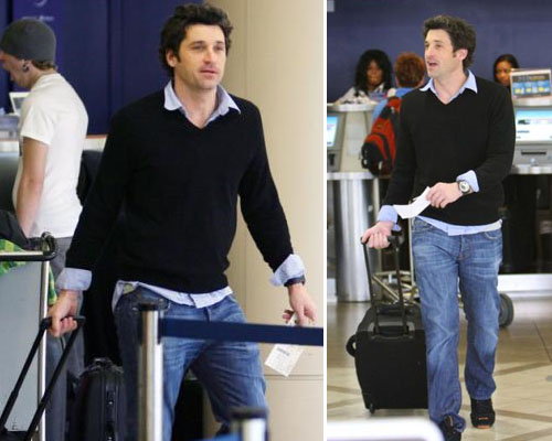 dempsey aeroporto Patrick Dempsey arriva a Daytona