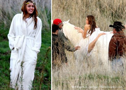 miley Miley Cyrus diventa hippie