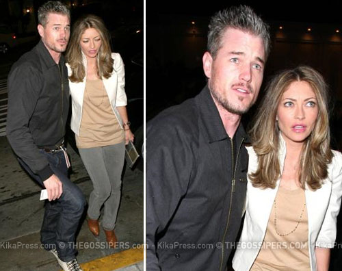 danemoglie Eric Dane passeggia con la moglie