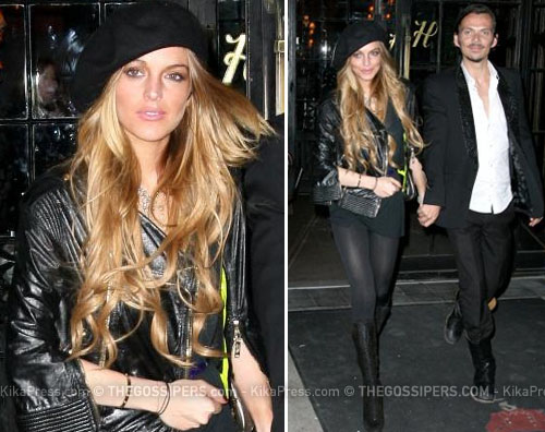 lohan mano Lindsay Lohan con Matthew Williamson