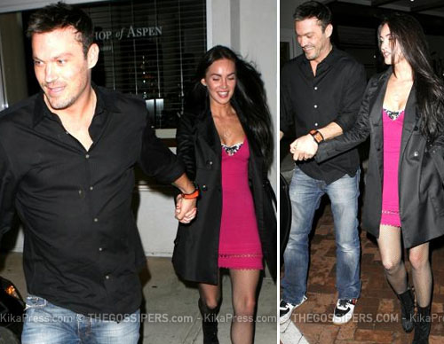 megan brian nobu Megan Fox a cena con Brian Austin Green