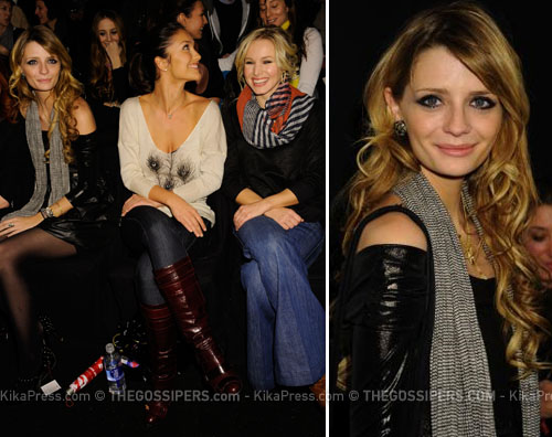 sfilatamischa Mischa Barton @ NY fashion week