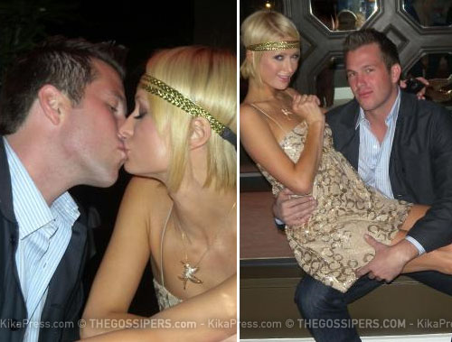 comple paris Paris Hilton festeggia con Doug