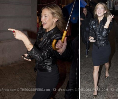 hudson  Kate Hudson per le vie di Milano