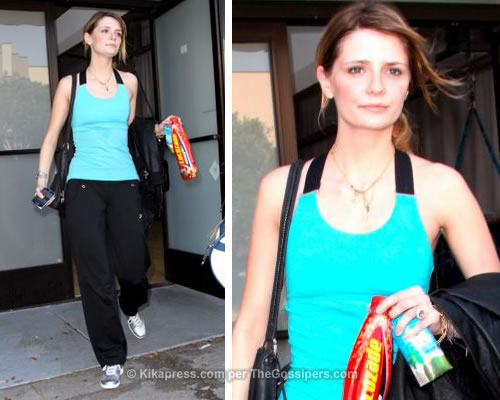 mischapalestra Mischa Barton va in palestra