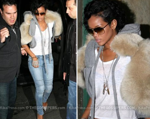 ririri Rihanna è arrivata a Manhattan