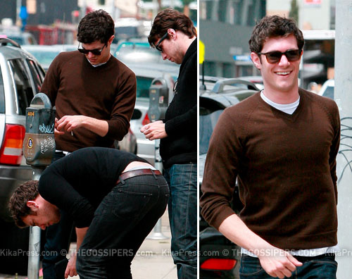 adam brody park Adam Brody a pranzo con amici