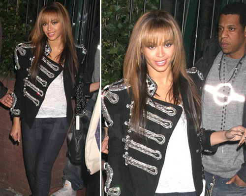 beyonce giacca Primo anniversario per Beyoncé e Jay Z