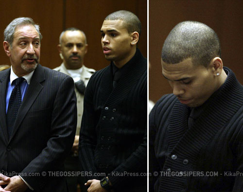 chris tribunale Chris Brown si dichiara innocente