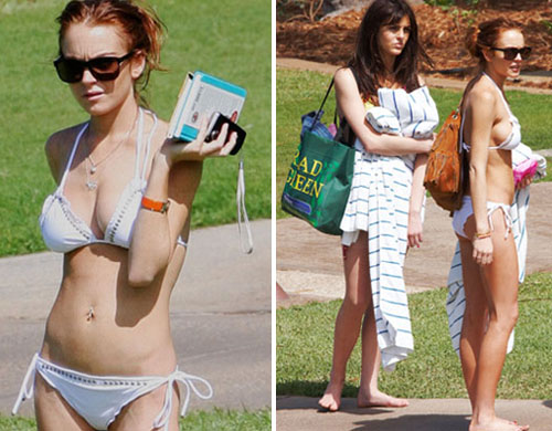 linzi bikini Lindsay Lohan in bikini alle Hawaii
