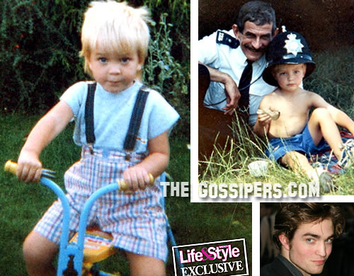robert pattinson bambino Robert Pattinson? Un tenero bimbo biondo!