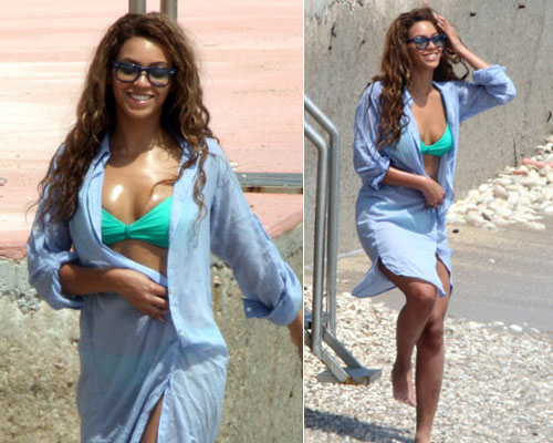 beyo spiaggia Beyoncé sulle spiagge francesi