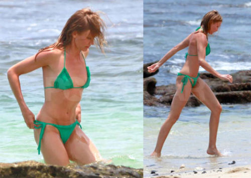 cameron spiaggia Cameron Diaz alle Hawaii