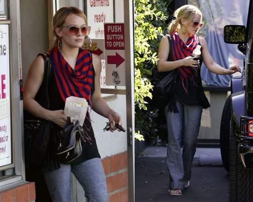duffunghie1 Pedicure rilassante per Hilary Duff