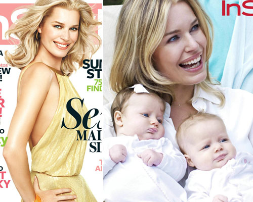 rebecca geme Rebecca Romijn presenta le sue gemelline