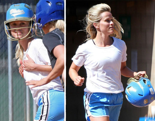 reese soft Reese Witherspoon sul campo da softball