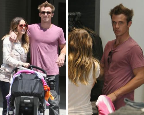 shopping cam Cam Gigandet fa shopping con la famiglia