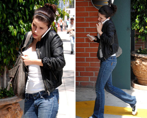 sophia Sophia Bush casual per una visita