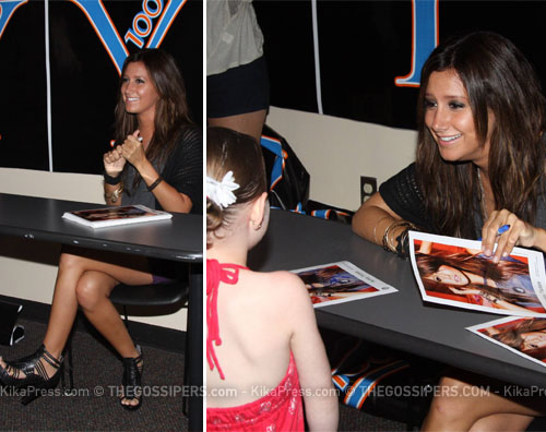 tisdale Ashley Tisale incontra i suoi fan