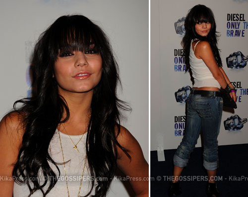 vanessabrave Vanessa Hudgens @ Diesel boutique